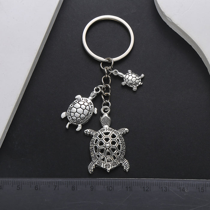 Wholesale Turtle Alloy Keychain JDC-KC-LuNeng009