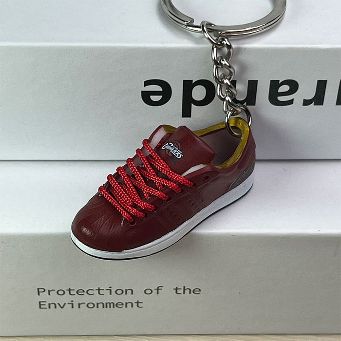Wholesale PVC Mini Board Shoe Keychain (F) JDC-KC-XingS011