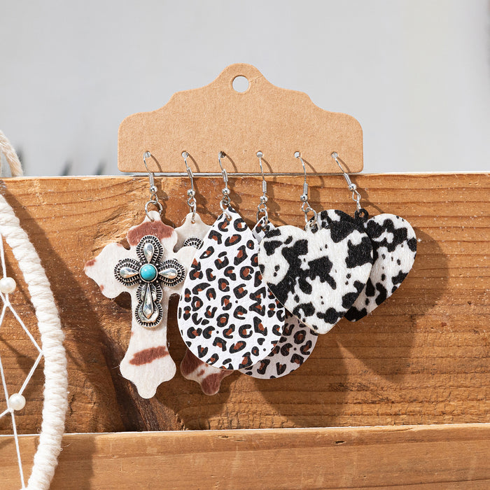 Wholesale Vintage turquoise design earring set