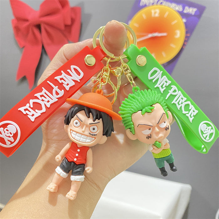 Wholesale PVC Cartoon Doll Keychain JDC-KC-WuYi036