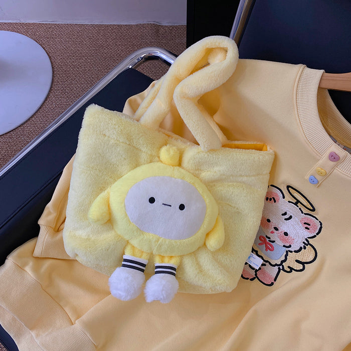 Wholesale Cartoon Plush Doll Doll Shoulder Bag JDC-BP-Tianj004