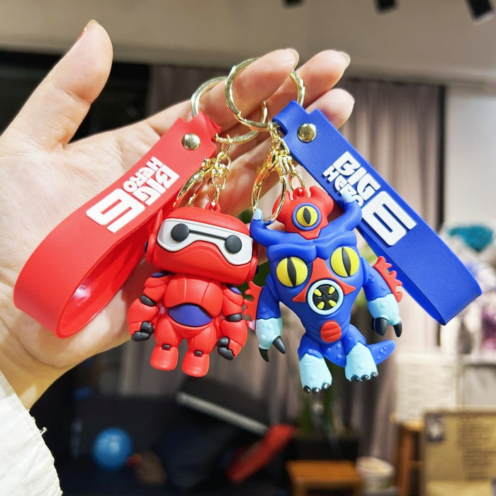 Wholesale PVC Cartoon Doll Keychain JDC-KC-WuYi192