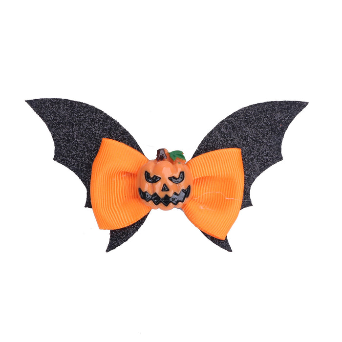 Wholesale Children Halloween Bow Hairpin JDC-HC-Bais008