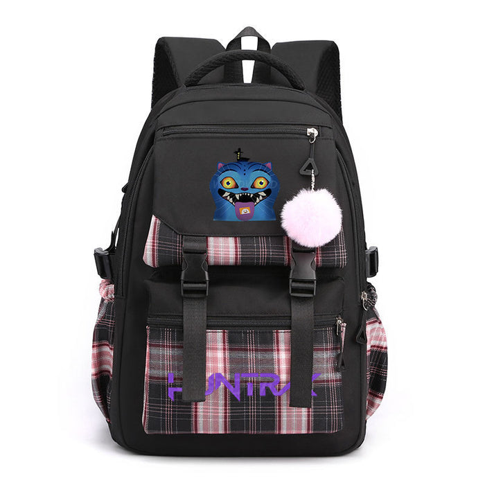 Wholesale  Kpop Printed School Bag Junior High School Large Capacity Backpack