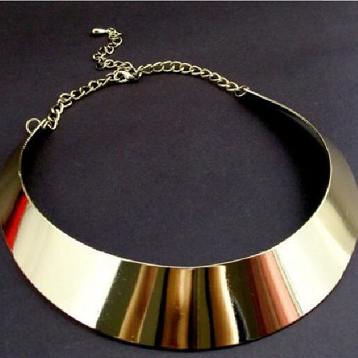 Wholesale Jewelry Punk Metal Exaggerated Collar Necklace Collar