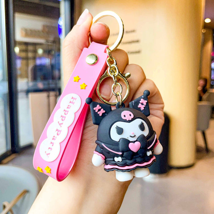 Wholesale PVC Cartoon Cute Keychain JDC-KC-LeZi026