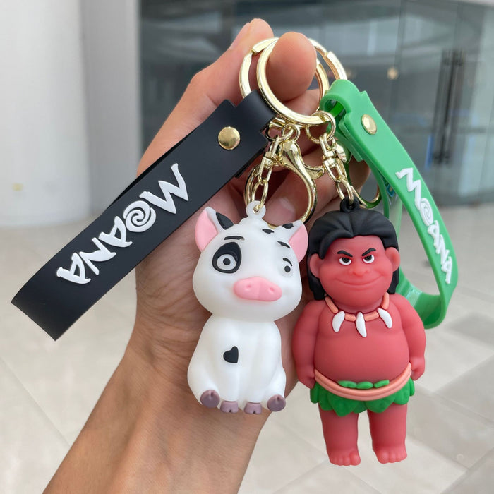 Wholesale Keychain Bag Pendant Cartoon Doll Car Keychain Doll Machine