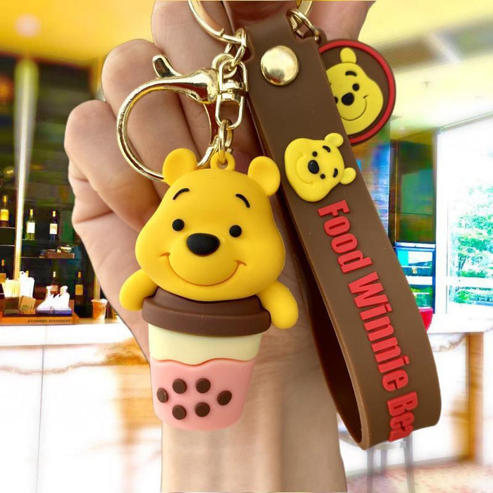 Wholesale Silicone Cartoon Doll Keychain JDC-KC-MingT103