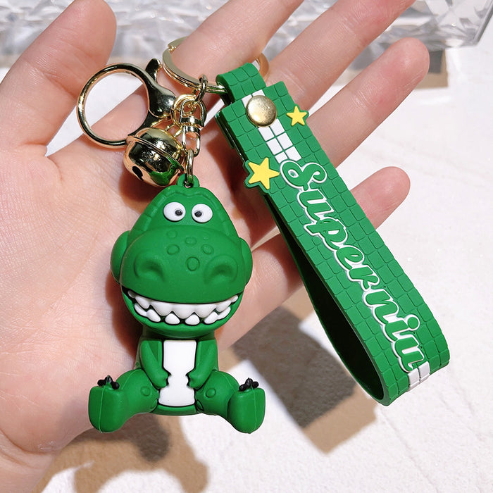 Wholesale Silicone Cartoon Doll Keychain JDC-KC-QiChao064