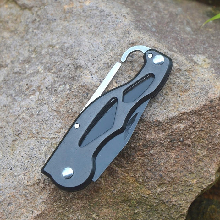 Wholesale Stainless Steel Folding Knife Keychain JDC-KC-KB027