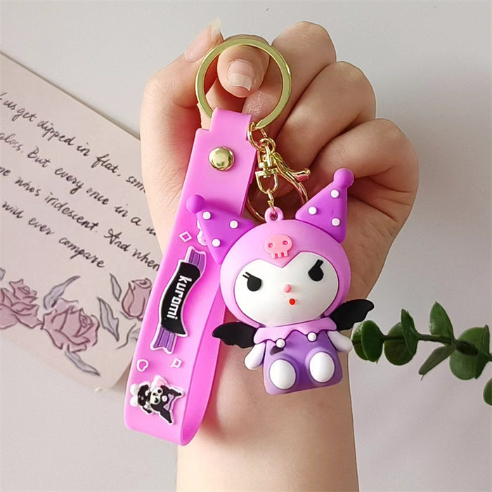 Wholesale Cartoon Silicone Doll Keychain JDC-KC-HaoXi010