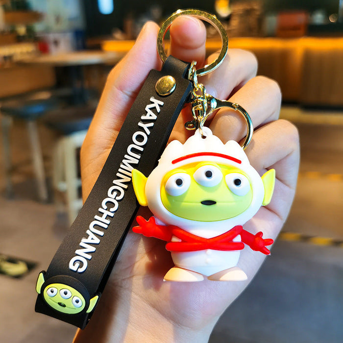 Wholesale silicone cute animation key chain （F） JDC-KC-YMeng019