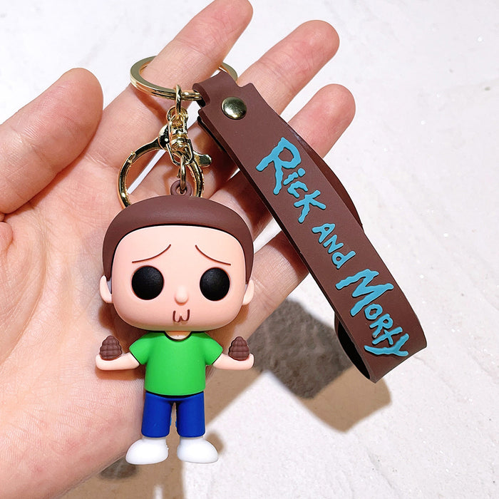 Wholesale Cartoon Silicone Doll Keychain JDC-KC-QiChao006