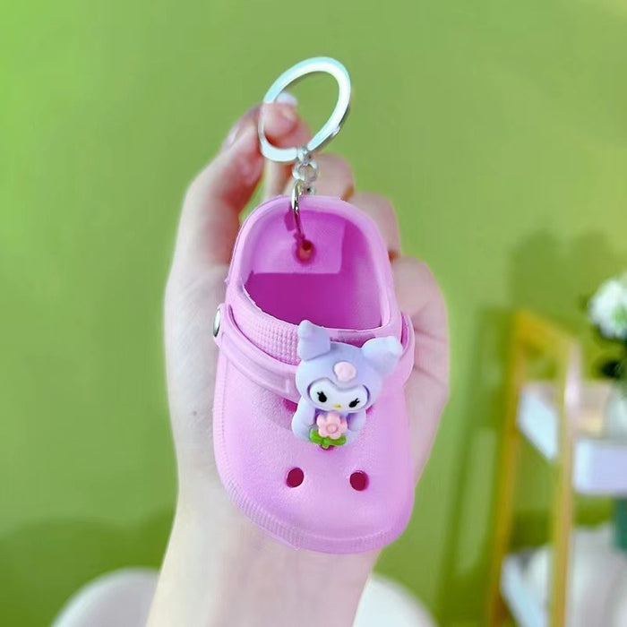 Wholesale of Mini Hole Shoes PVC Keychains (S) JDC-KC-LuoYan001