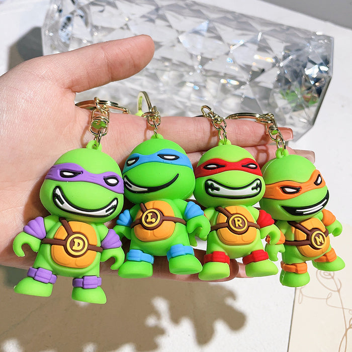 Wholesale Cartoon Silicone Doll Keychain JDC-KC-QiChao056