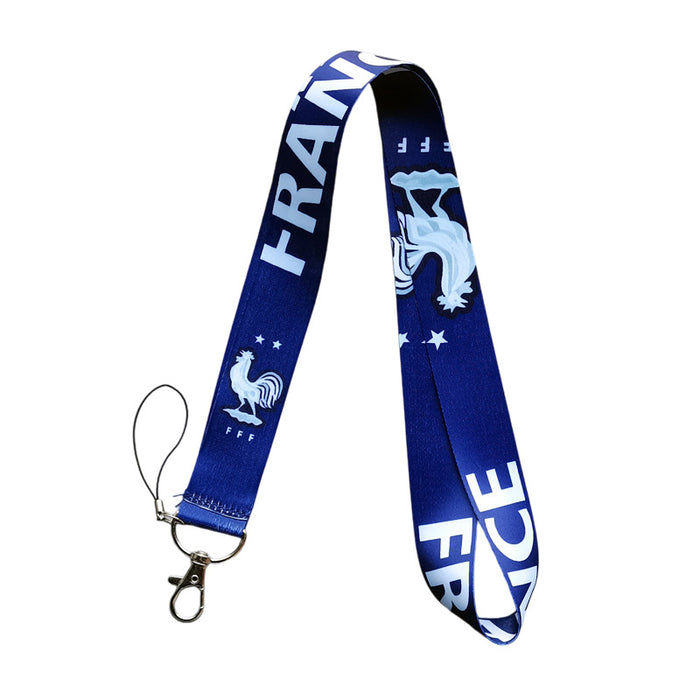 Wholesale Trendy Cartoon Lanyard With Card Holder Polyester Neck Strap For Student And Work Badge Gift