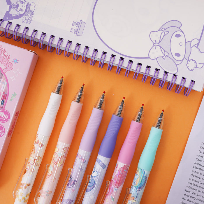 Wholesale Cute cartoon-printed erasable click pens