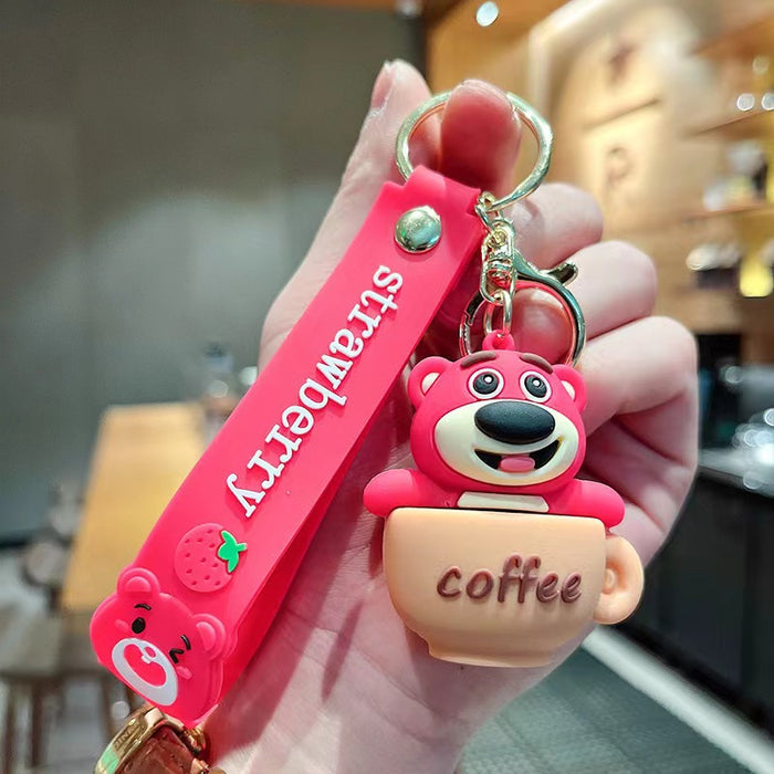 Wholesale Cute keychain figurine, car key pendant, small gift
