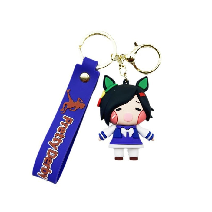 Wholesale Cartoon Doll Silicone Keychain (F) JDC-KC-Chucheng005