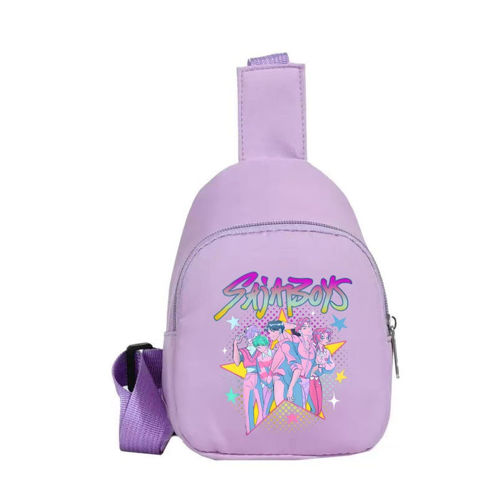 Wholesale   kpop Cute Anime Cartoon Print Shoulder Bags