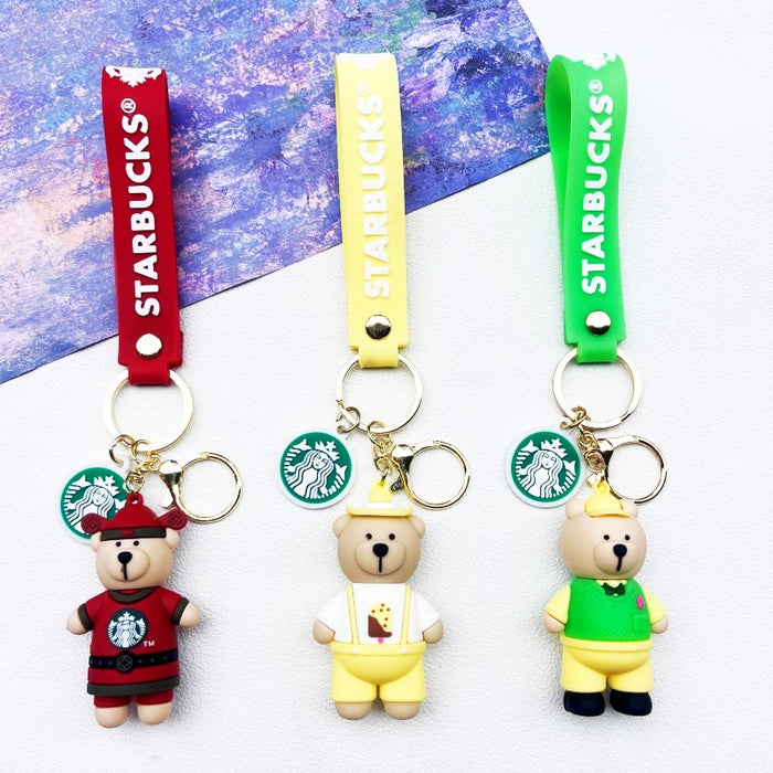 Wholesale PVC Cartoon Doll Keychain JDC-KC-WuYi157