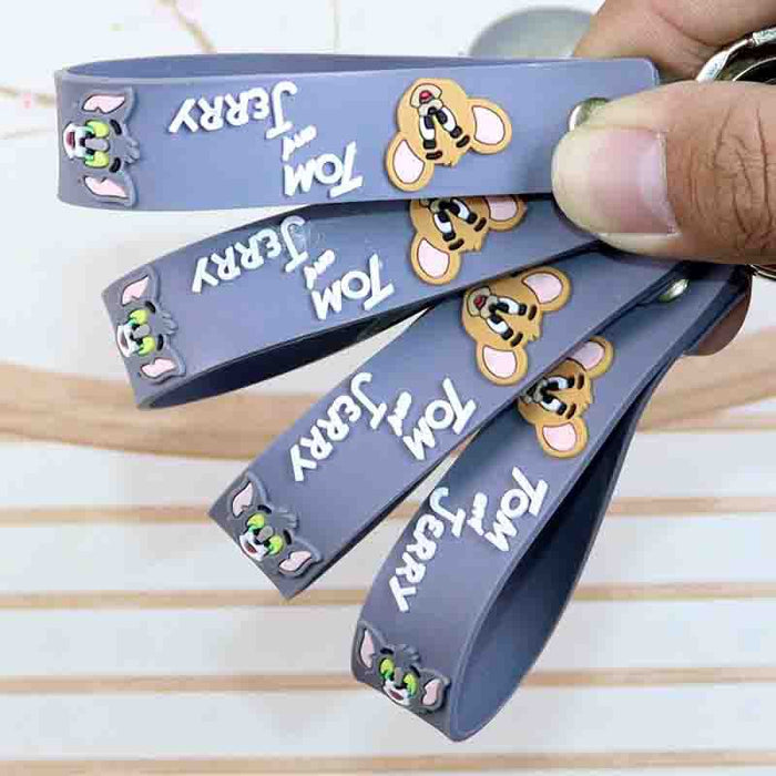 Wholesale Cartoon  Keychain  Cat Doll School Bag Pendant Car Keychain