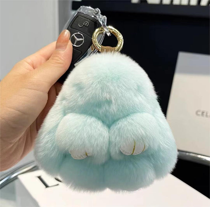 Wholesale  Fur Plush  Key Chain Pendant Plush Doll Bunny Bag Pendant Plush Doll