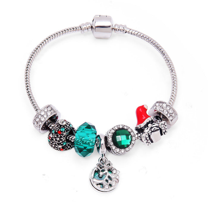 Pulsera de caramelo con cuentas de bricolaje al por mayor MOQ≥2 JDC-BT-YINH012