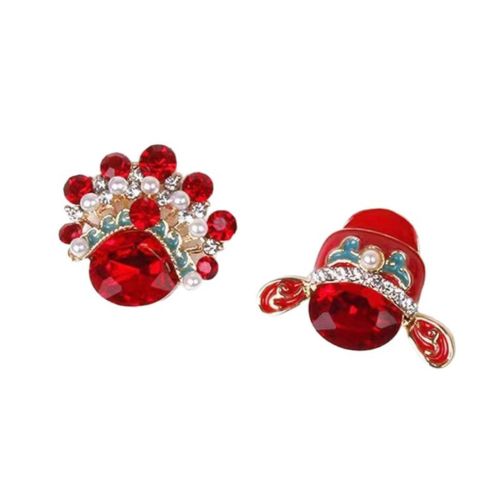 Wholesale  Peking Opera facial makeup earrings