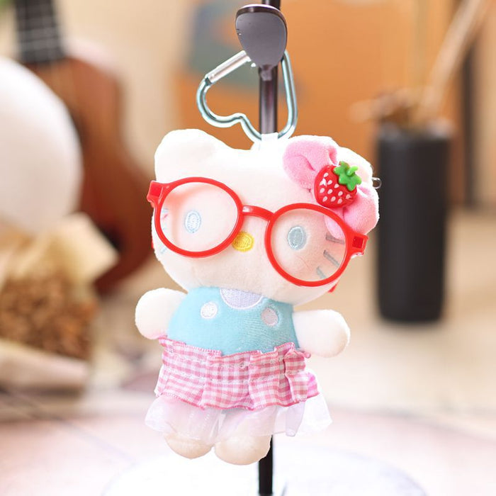 Wholesale Cute plush cartoon character keychain