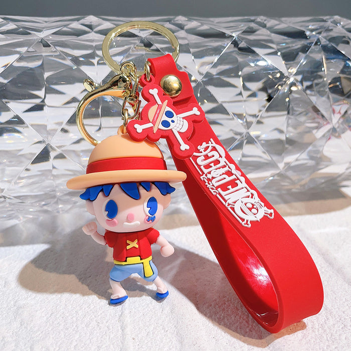 Wholesale Cartoon Doll PVC Keychain JDC-KC-Qiwei008