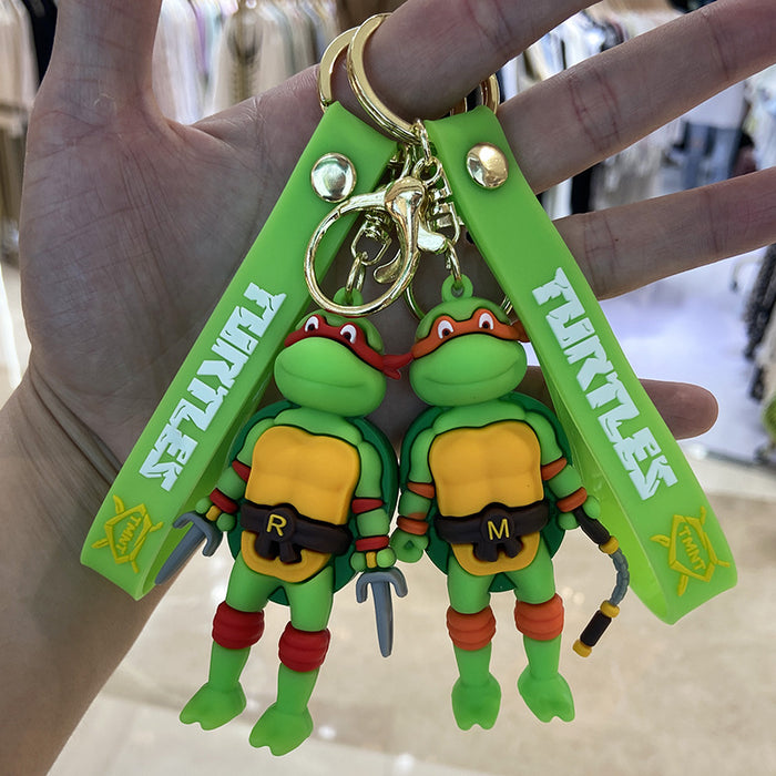 Wholesale Cartoon Doll Silicone Keychains (F) JDC-KC-Chongli012