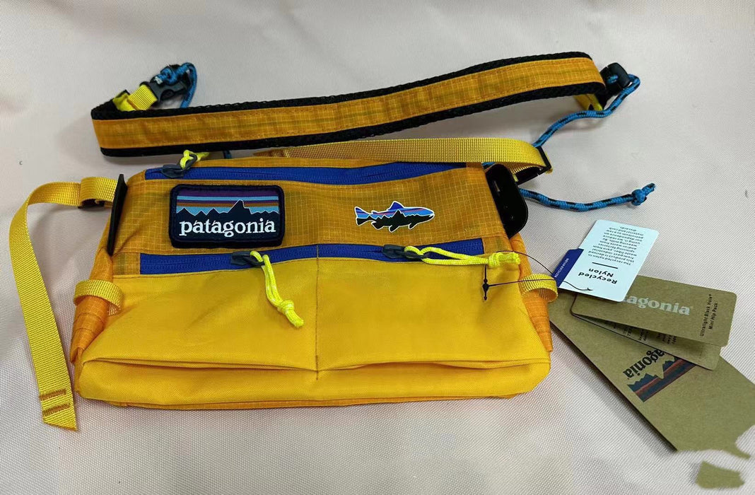 Wholesale Outdoor Multi-Functional Lightweight Waterproof Plaid Nylon Lure Fishing Bag Crossbody Bag