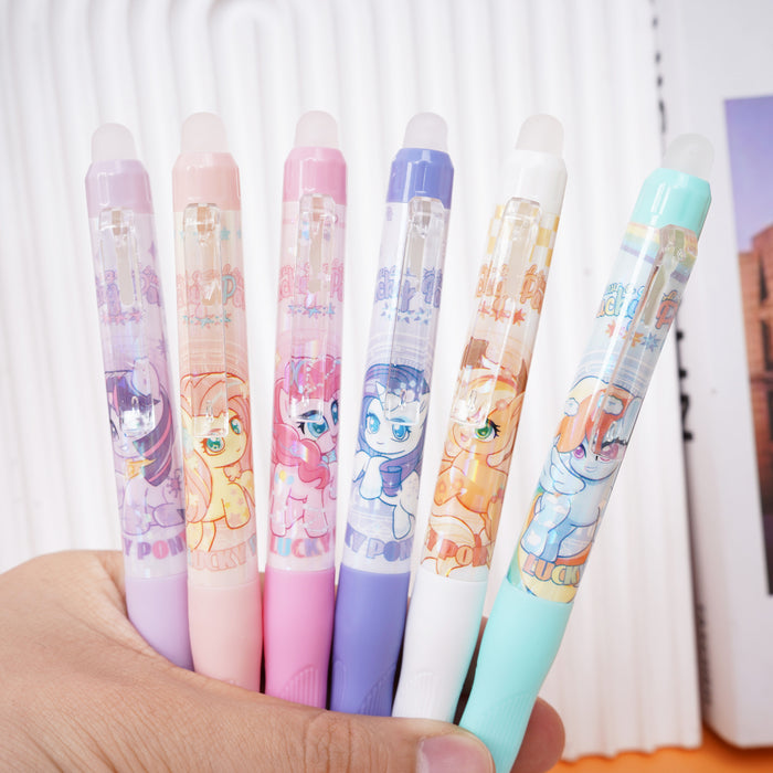 Wholesale Cute cartoon-printed erasable click pens