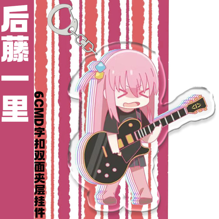 Wholesale Acrylic anime figurine keychain accessory