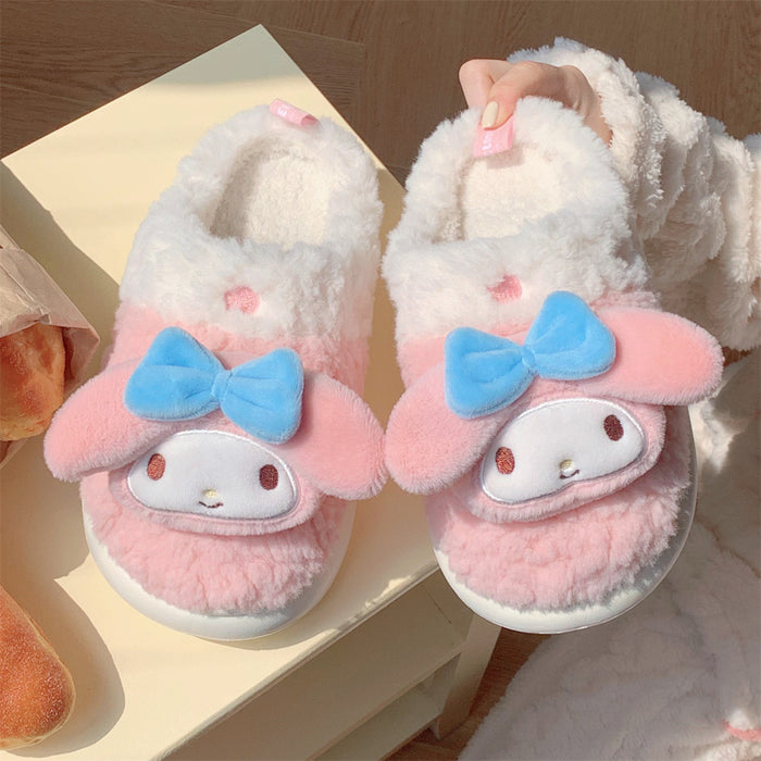 Wholesale Plush Cartoon Cotton Slippers (S) JDC-SP-RongHe001