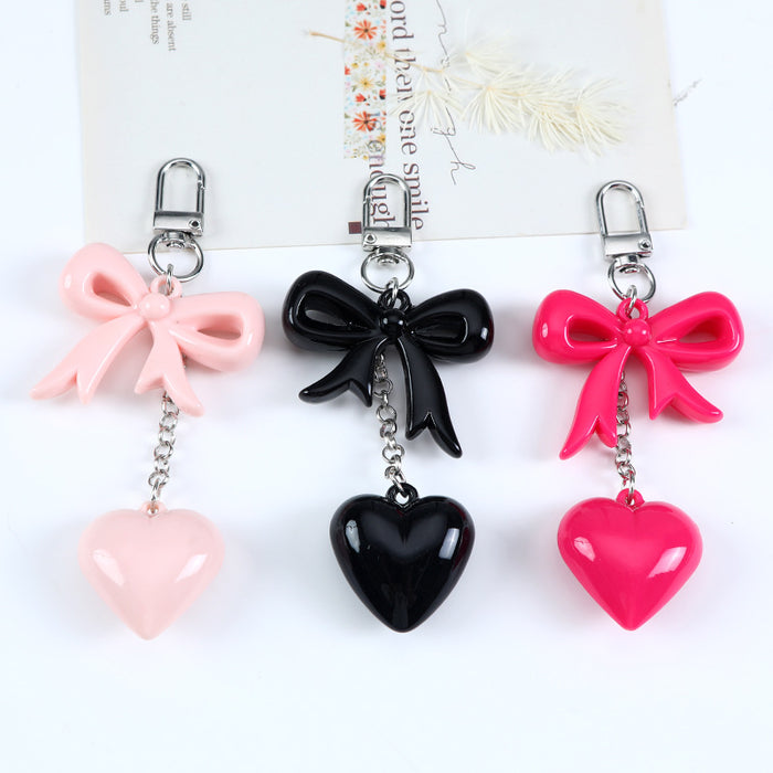 Wholesale bow car key chain  all-match key chain bag pendant