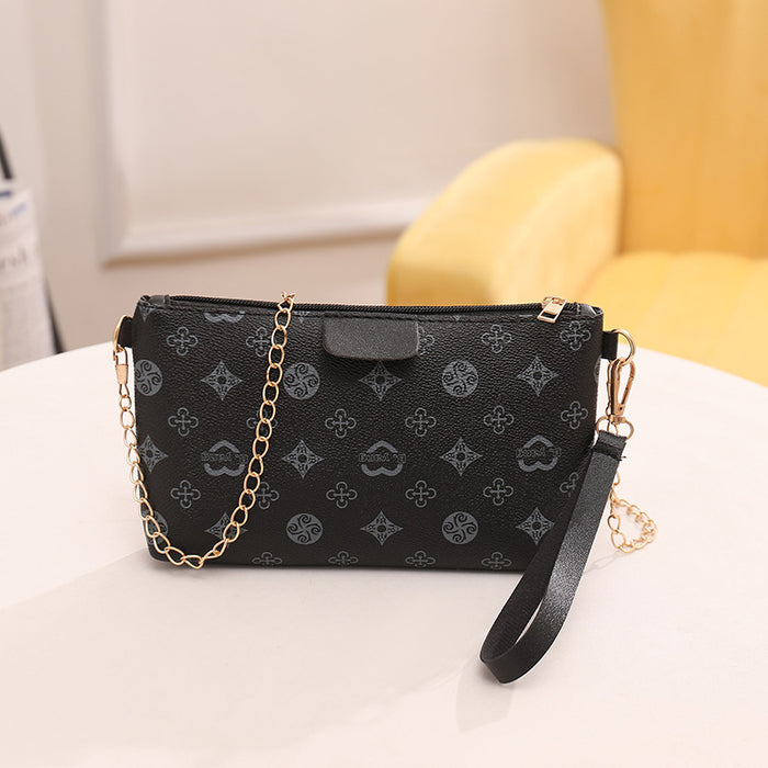 Wholesale Printed Small Square Bag Ladies Bag Niche Design Messenger Bag Casual Simple Ladies Bag Female Handbag JDC-SD-SC015