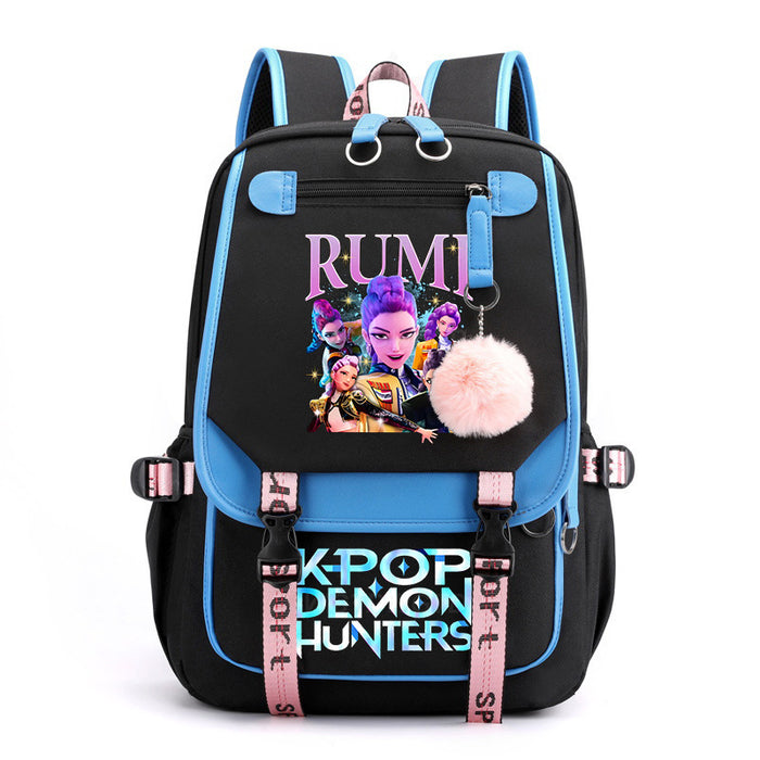 Wholesale  Fashionable Color-Block Unisex Backpack , Lightweight and Large Capacity
