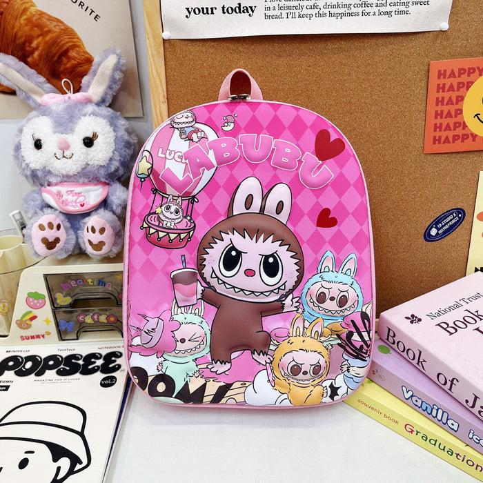 Wholesale Bag Cloth Backpack for Boys and Girls Kindergarten School Bag Baby Cartoon Hard Shell Bag
