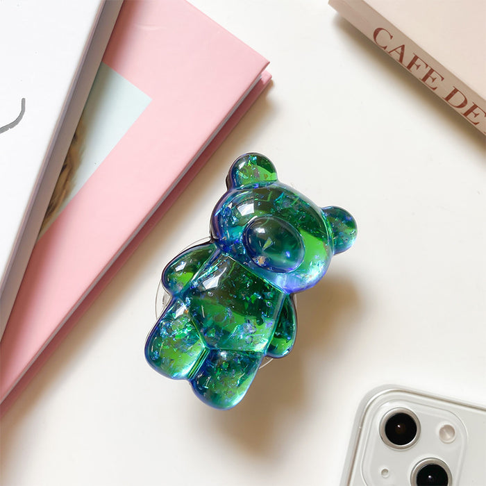 Wholesale 3D Holographic Bear Pop-out Phone Grips