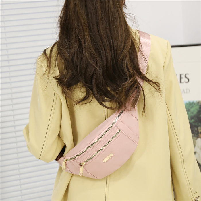 Wholesale Sports Shoulder Bag Multi-Layer Versatile Laser Waist Bag Chest Bag Crossbody Bag