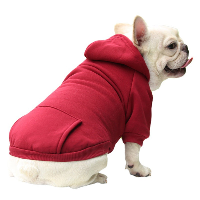 Wholesale Cat Two-Legged Sweatshirt Pocket Dog Clothes Sports Style Dog and Cat Pet Clothes Supplies Clothing