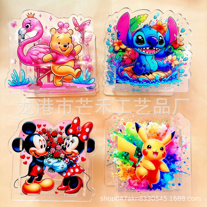 Wholesale Plastic Creative Cute Cartoon Acrylic Pencil Case JDC-PC-MangH005