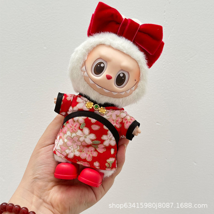 Wholesale Doll clothes can be worn and replaced with plush clothes and accessories