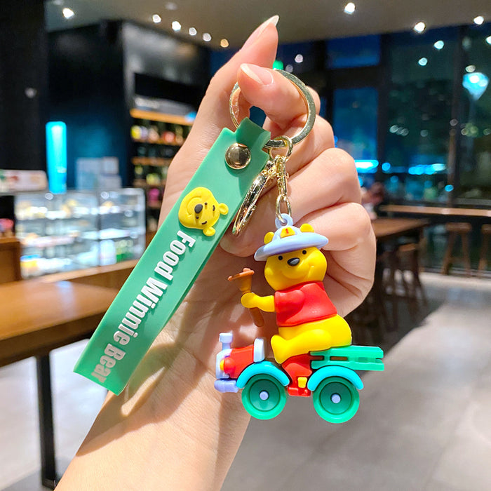 Wholesale Bear couple bag ornaments car key chain