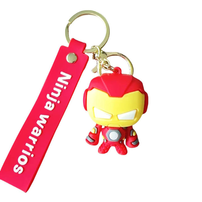 Wholesale PVC Cartoon Doll Keychain JDC-KC-BaoDou015