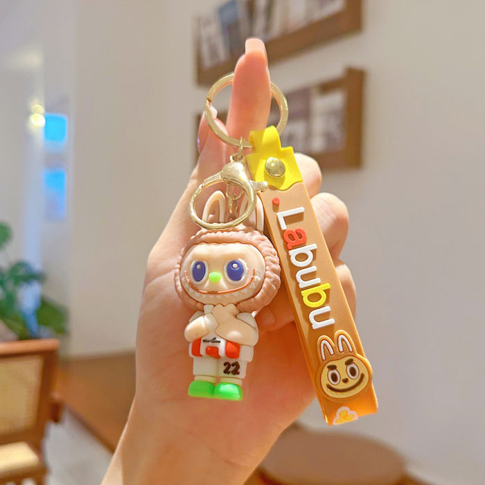 Wholesale Cute little sheep keychain doll car couple bag pendant student backpack pendant