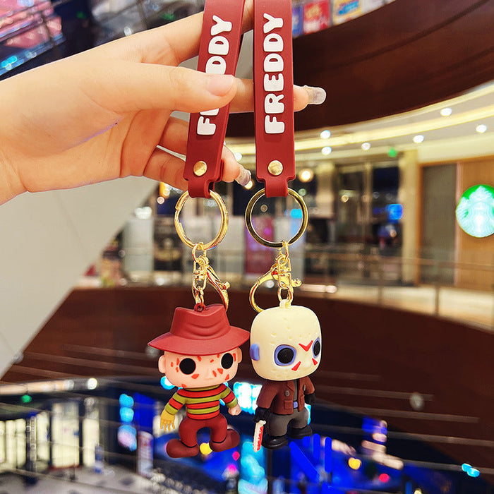 Wholesale PVC cute cartoon key chain (F) JDC-KC-JuJi036