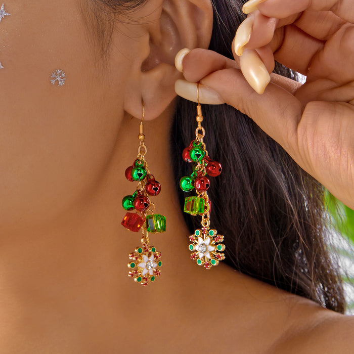 Wholesale Christmas Tassel Fashionable and Simple Earrings